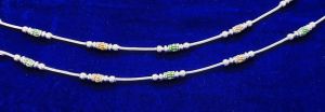 Polished Lightweight Daily Use Silver Anklet