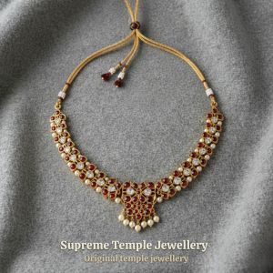 Churul Gold Temple Necklace