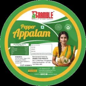 Black Pepper Appalam Papad