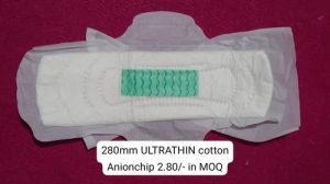 280mm Ultra Thin Sanitary Pad, Packaging Type : Plastic Packet