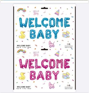 Welcome Baby Foil Balloon