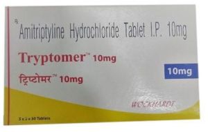 Tryptomer Amitriptyline Tablet, Color : White