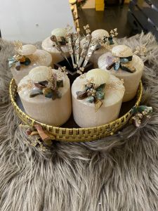 Tray with Resin Jar Set