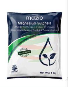 Maziq Magnesium Sulphate, Packaging Type : HDPE Bag, 1kg, 50kg