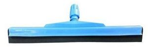 Rubber Double Blade Floor Squeegee, Color : Black, Sky Blue 55 Cm