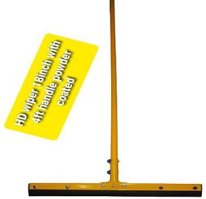 Heavy Duty Black Rubber Floor Wiper