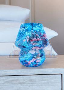 5inch Marble Mushroom Table Lamp, Color : White for Decorative Lighting