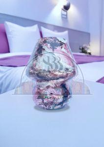 7inch Marble Mushroom Table Lamp