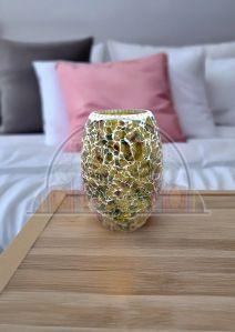 8 Inch Dholak Shaped Tafan Table Lamp