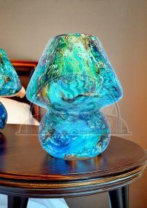 9 Inch Marble Mushroom Table Lamp