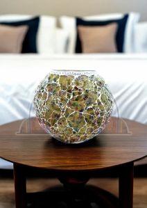 9 inch tafan purse table lamp