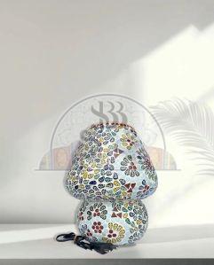 9inch Moasic Mushroom Table Lamp