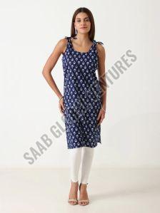 Printed Dori Dreams Cotton Kurti Casual Wear, Brand Name : Varnnan