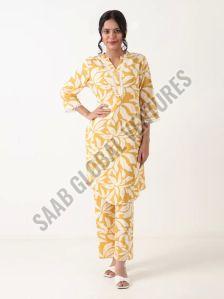 Soft Lemon Zest Co Ord Set, Brand Name : Varnnan