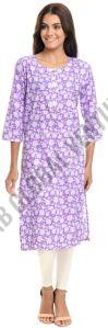 Varnnan Purple Serenity Kurti