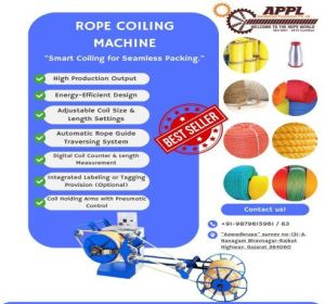 LDPE Rope Coiling Machine
