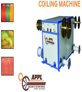 Semi Automatic Plastic Coiling Machine
