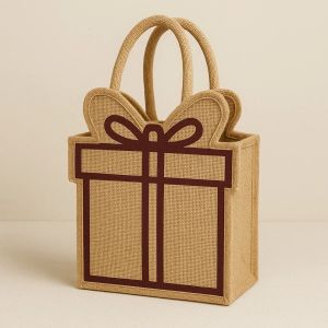Plain Jute Gift Bags, Color : Brown Standard