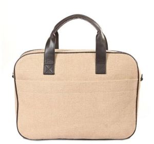 Plain Jute Laptop Bags, Color : Creamy Standard