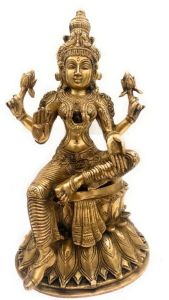 Bhunes Brass Laxmi Idol Statue