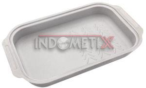Plain Metal & Plastic Medical Tray, Color : Grey Standard