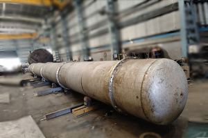 Metal Distillation Columns, Grade : SS304, SS316 for Industrial Use