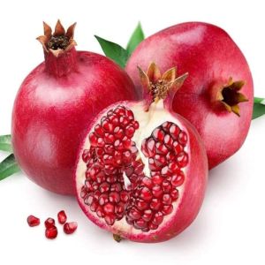Red Organic Fresh Pomegranate for Human Consumption