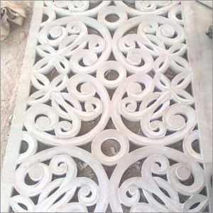 Carved Marble Jali