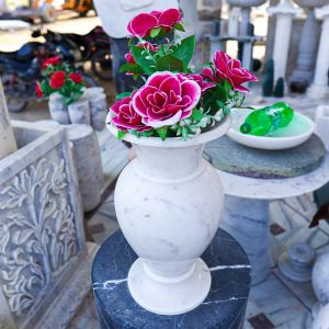 Outdoor Marble Flower Pots