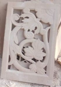 Coated Sandstone Jali, Color : Brown for Construction