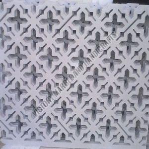 Polished Antique Marble Jali, Color : White for Construction