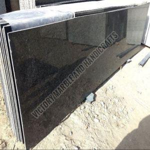 Polished Black Granite Slabs Standard for Construction