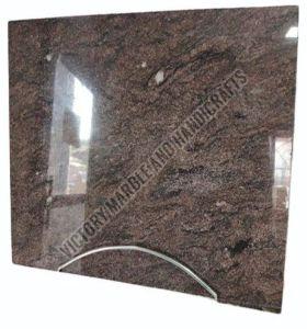 Polished Brown Granite Slabs Standard for Construction