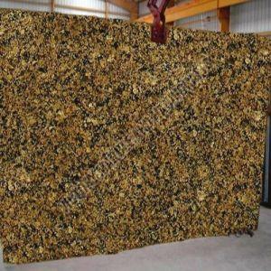 Polished Merry Gold Granite Slabs Standard for Construction