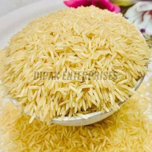 Medium Grain Golden Sella Basmati Rice, Packaging Size : 25-50kg