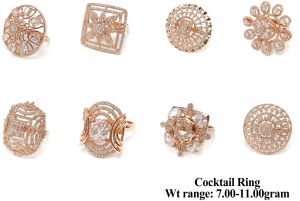 92.5 Silver Cocktail Ring