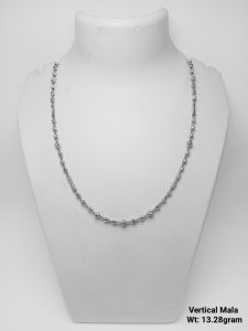 92.5 Silver Vertical Mala