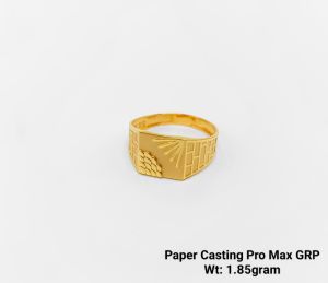 Gold Paper Casting Pro Ring