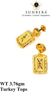 Plain 92% Gold Turkey Tops, Brand Name : Sunbera Large Western