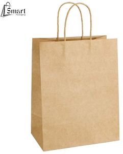 Plain Kraft Paper Bag, Color : Brown, Technics : Machine Made