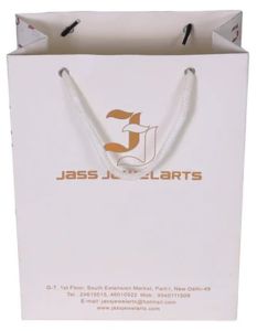 Small Paper Bags for Jewellery - 8x11x4- Jj