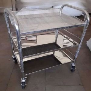 Stainless Steel Dressing Trolley