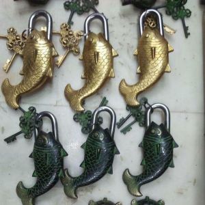 Polished Brass Locks, Color : Black, Golden Standard for Main Door