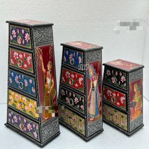 Polished Ceramic Drawers, Color : Multicolor for Home, Office