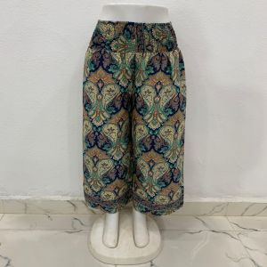 Ladies Silk Trousers, Pattern : Printed, Available Sizes : M, XL