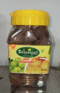 Organic Dry Amla Murabba, Packaging Size : 800 Gram