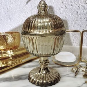 275ml Goblet Glass 4.25 × 7.5 for Storage Display