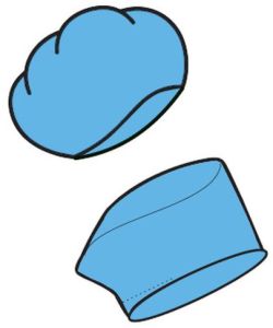 Ppsb Nonwoven Fabric Non Woven Blue Disposable Surgeon Cap