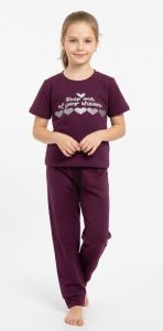 Girls Half Sleeves Night Suit