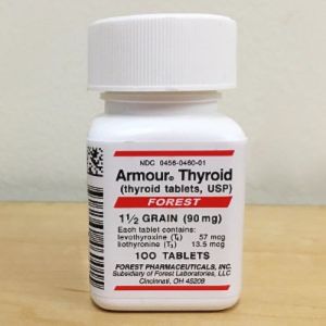 Armour Thyroid Tablets 90mg, Color : Varies Small